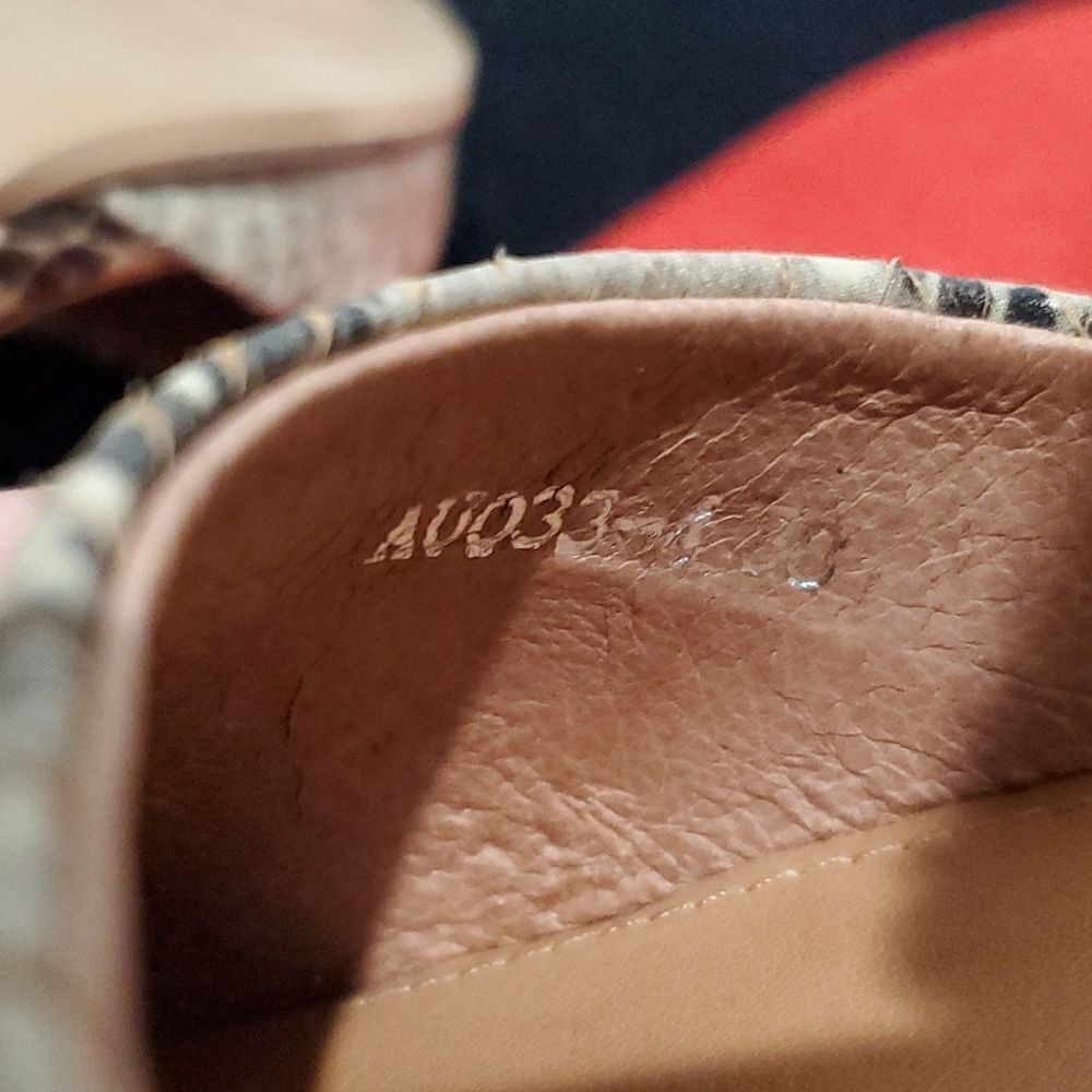 Revolve Alias Mae Snakeskin Heels - Picture 9 of 12